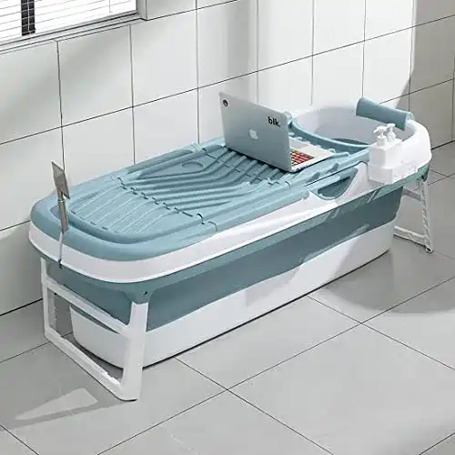 Faltbare Badewanne Schwänlein für Erwachsene 158x64x54 cm