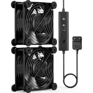 UpHere AC 220V PC Lüfter mit Dual Kugellager und 5 Geschwindigkeitsstufen