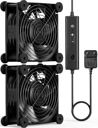 UpHere AC 220V PC Lüfter mit Dual Kugellager und 5 Geschwindigkeitsstufen