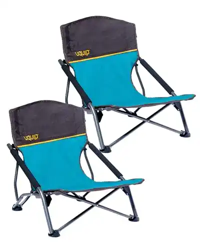 Strandstuhl Uquip Set Sandy – Faltstuhl für Camping und Freizeit