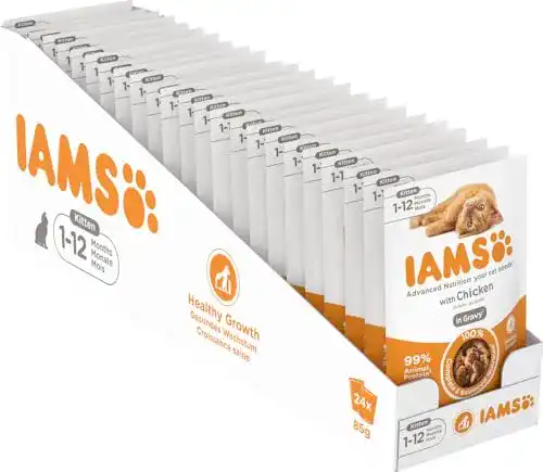 Iams Delights Kitten Nassfutter Multipack für Katzen