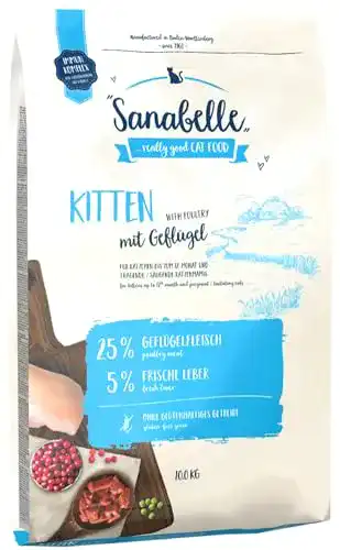 Sanabelle Katzenfutter Kitten – Trockenfutter für Kätzchen