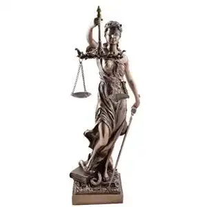 Justitia Statue von Veronese – Göttin der Gerechtigkeit aus Polyresin
