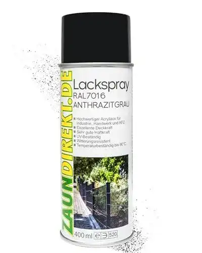 Lackspray Zaundirekt RAL 7016 Anthrazit Grau 400ml