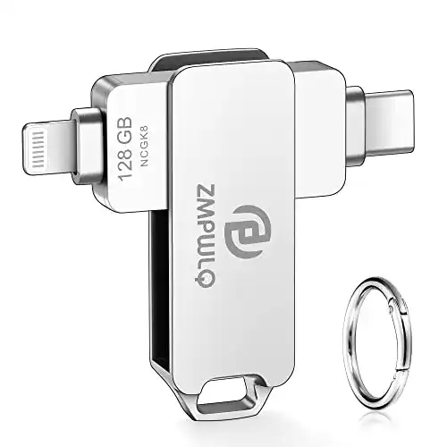 Lightning USB-Stick PL ZMPWLQ MFi zertifiziert 128GB für iPhone
