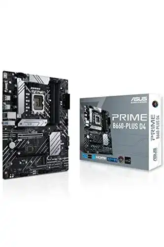 Intel Mainboard ASUS PRIME B660-PLUS D4 Gaming für Budget-Systeme