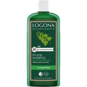 Logona Shampoo für alle Haartypen mit Bio Brennnessel, 250 ml