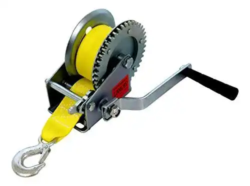 Handseilwinde p4U Bootswinde Gurtwinde mit 550 kg Tragkraft