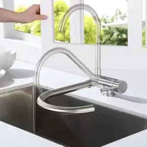 Klappbare Vorfenster-Armatur Lonheo Wasserhahn für die Küche