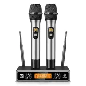 Funkmikrofon Tonor Wireless UHF Professionelles dynamisches Mikrofon