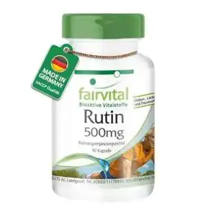 Rutin Kapseln Fairvital 500mg 90 Stück Vegan
