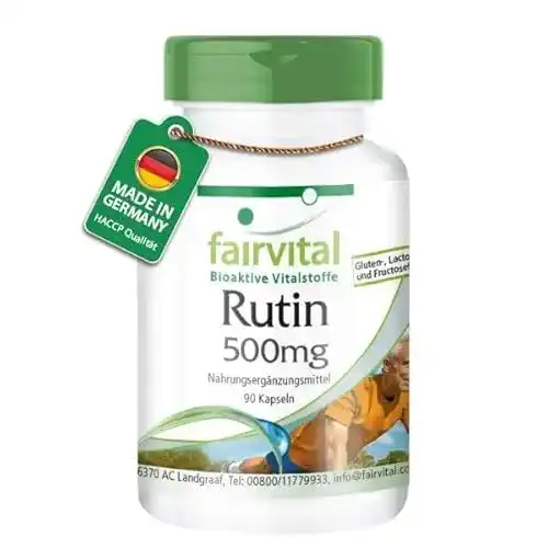 Rutin Kapseln Fairvital 500mg 90 Stück Vegan