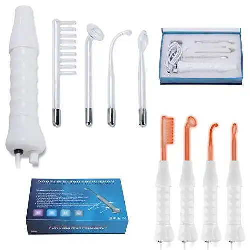 Hochfrequenzstab ZJchao 5-teiliges Set für Akne und Hautpflege