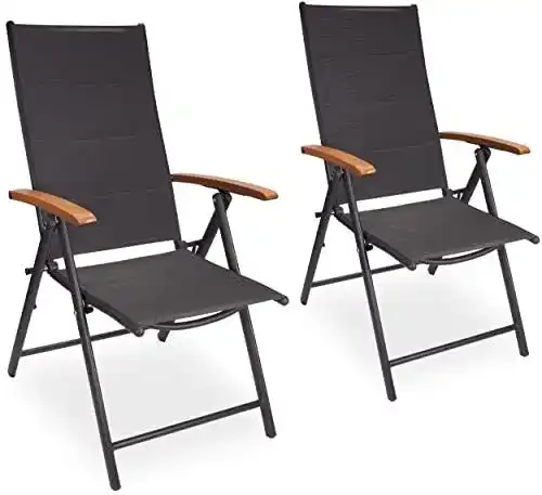 Gartenstühle Brubaker 2er Set Verona klappbar