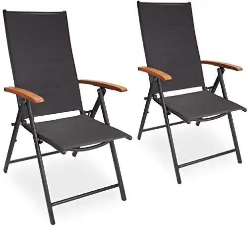 Gartenstühle Brubaker 2er Set Verona klappbar
