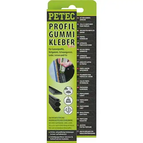 Gummikleber Petec Profil Tube 70 ml für verschiedene Materialien