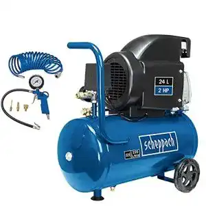 Scheppach Kompressor HC26 mit 24-Liter-Kessel und 220 l/min Ansaugleistung