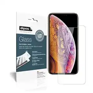 Dipos iPhone X Panzerglas Displayschutzfolie klar für Apple iPhone XS