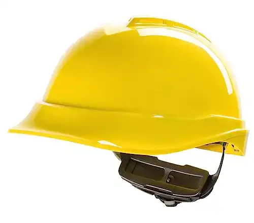 Bauhelm MSA V-Gard 520 mit Kinnriemen für verschiedene Arbeitsbereiche