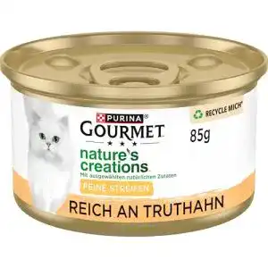 Purina Katzenfutter Gourmet Nature’s Creation Nassfutter mit Truthahn