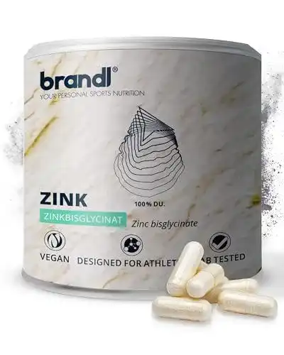Zinkbisglycinat Kapseln 25mg hochdosiert für optimale Bioverfügbarkeit
