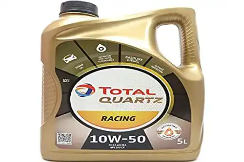 Motoröl 10W50 Total Quartz Racing 10 W-50, 5 Liter