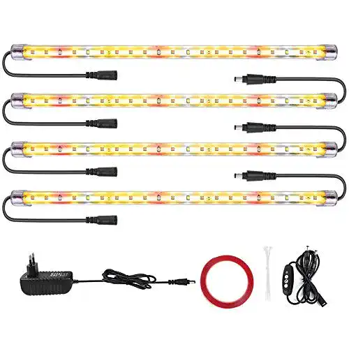 Pflanzenlampen CXhome LED Pflanzenlampe Vollspektrum 3500 und Rot