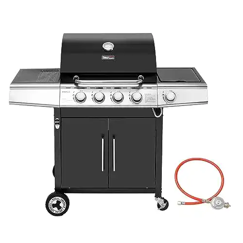 Gasgrill bis 300 Euro mit 4+1 Brenner von Royal Gourmet