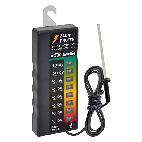 Zaunprüfer Voss.farming 12KV 8-stufig für 2000 bis 12000V