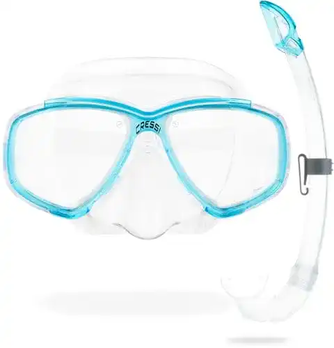 Cressi Perla Schnorchelset für Erwachsene mit Maske und Schnorchel