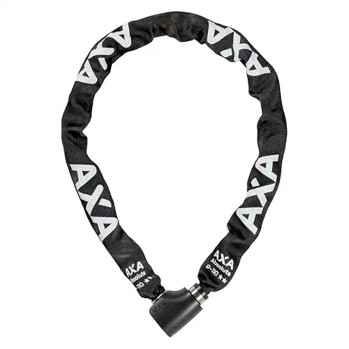 Axa Absolute 9-110 Kettenschloss, 110 cm Länge, Sicherheitsstufe 14