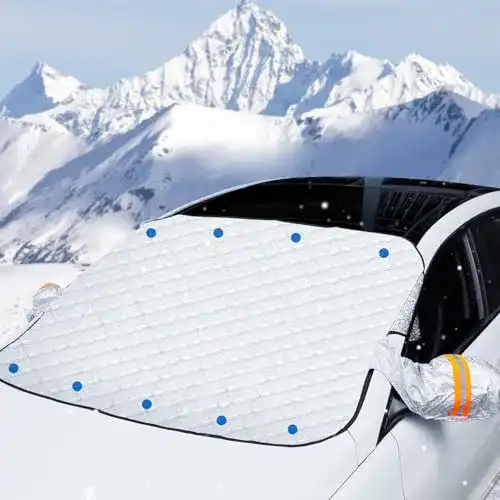 Frontscheibenabdeckung mit Magnet für Autos Vintoney