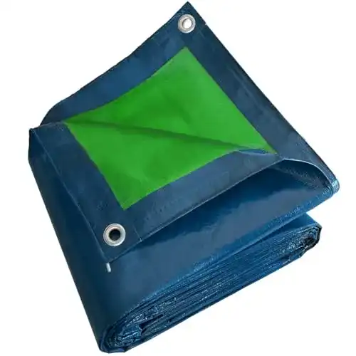 Abdeckplane Bâches Direct Pool 150 g/m² für Bau und Schutz