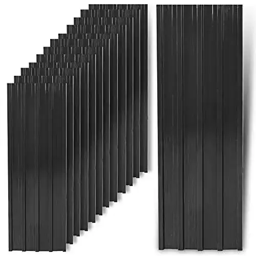 Wellblechplatten Estexo Trapezblech 12 Stück für Dächer und Wände