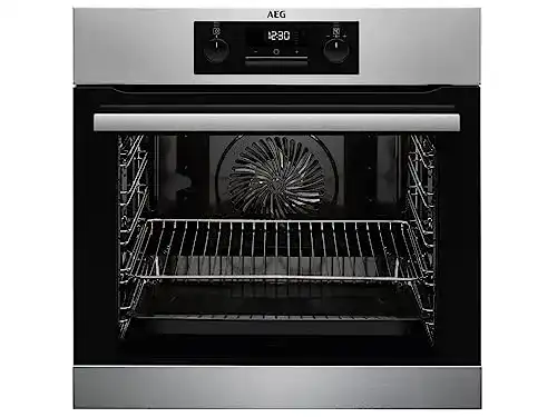 Backofen 300 Grad AEG BPB331020M mit Pyrolyse-Selbstreinigung