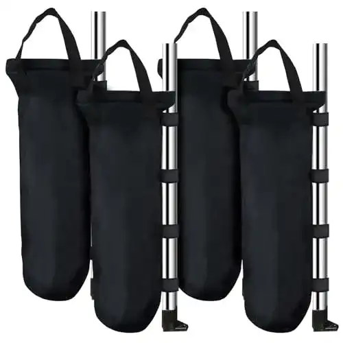 Sandsack Feibmir Pavillon Sandsäcke 4er Set für Schirmständer und Pavillons