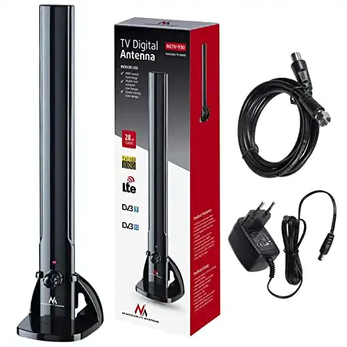 DVB-T Antenne Maclean MCTV-930 Zimmerantenne für TV und Radio