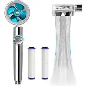 Pipihome Hochdruck-Wasserspardusche mit 360 Grad Duschkopf