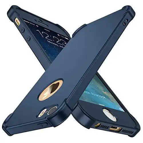 iPhone SE Hülle ORETECH für iPhone 5/5s/SE 2016 mit Displayschutzfolie