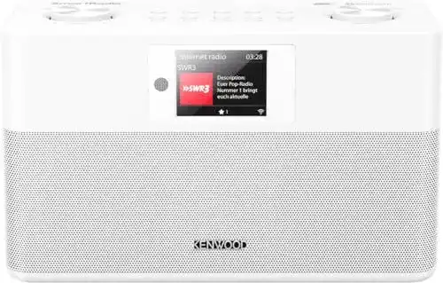 Internetradio Kenwood CR-ST100S-W in Weiß mit WLAN und Bluetooth