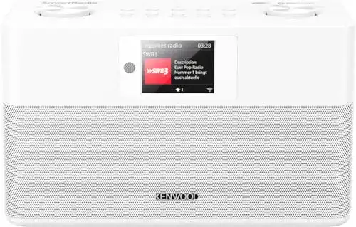 Internetradio Kenwood CR-ST100S-W in Weiß mit WLAN und Bluetooth
