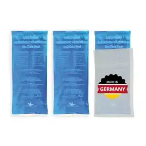 Kühlakku Gel Kühlpads 3er Set für Kalt- und Warmanwendungen