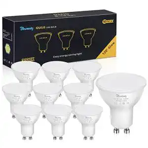 Blewandy GU10 LED Lampe Warmweiß 5W 3000K für energieeffiziente Beleuchtung