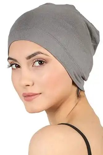 Deresina Headwear Schlafmütze in Grau für Komfort und Entspannung