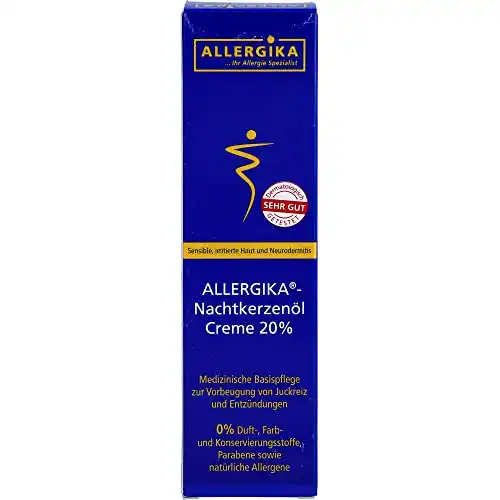 Nachtkerzenöl Creme Allergika 20% für sensible Haut