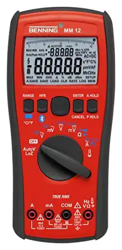 Benning MM 12 True RMS Digital-Multimeter mit Logging-Funktion und Bluetooth