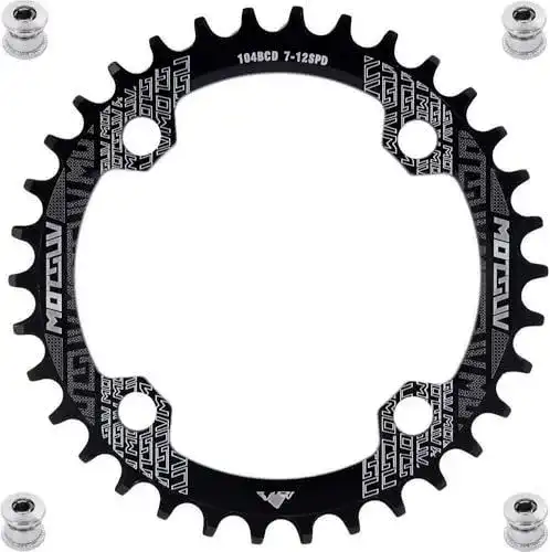 Kettenblatt Ybeki 104 BCD Narrow Wide 32-52T rund oval