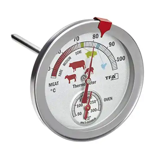 Fleischthermometer TFA Dostmann 141027 analog aus Edelstahl