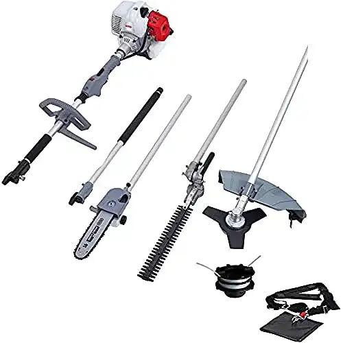IKRA Gartenpflege Set Multitool IBKH 33 Benzin für vielseitige Anwendungen