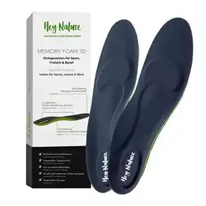Einlegesohlen für Erwachsene aus Memory Foam von Hey Nature